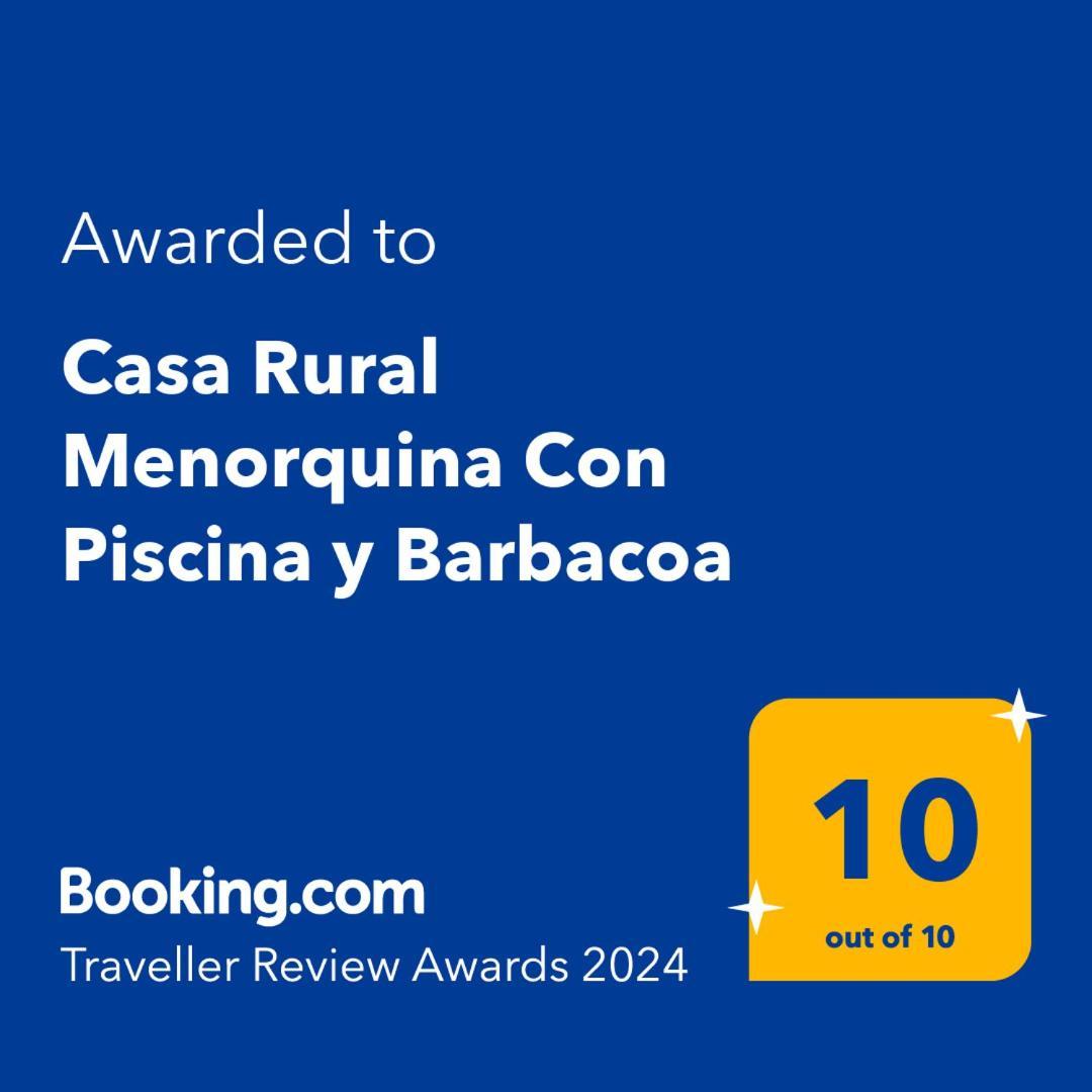 Casa Rural Menorquina Con Piscina Y Barbacoa سانت كليمنت المظهر الخارجي الصورة