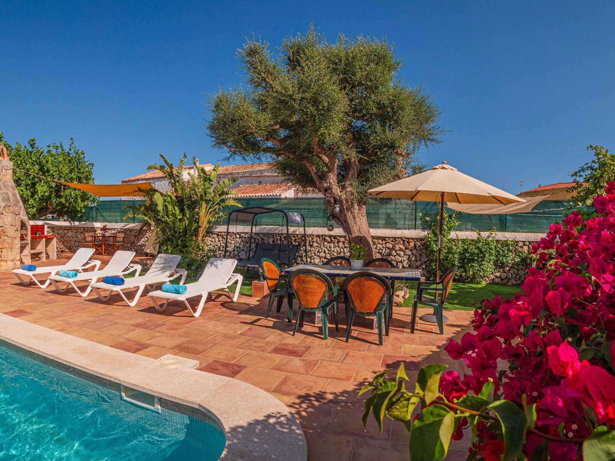 Casa Rural Menorquina Con Piscina Y Barbacoa سانت كليمنت المظهر الخارجي الصورة