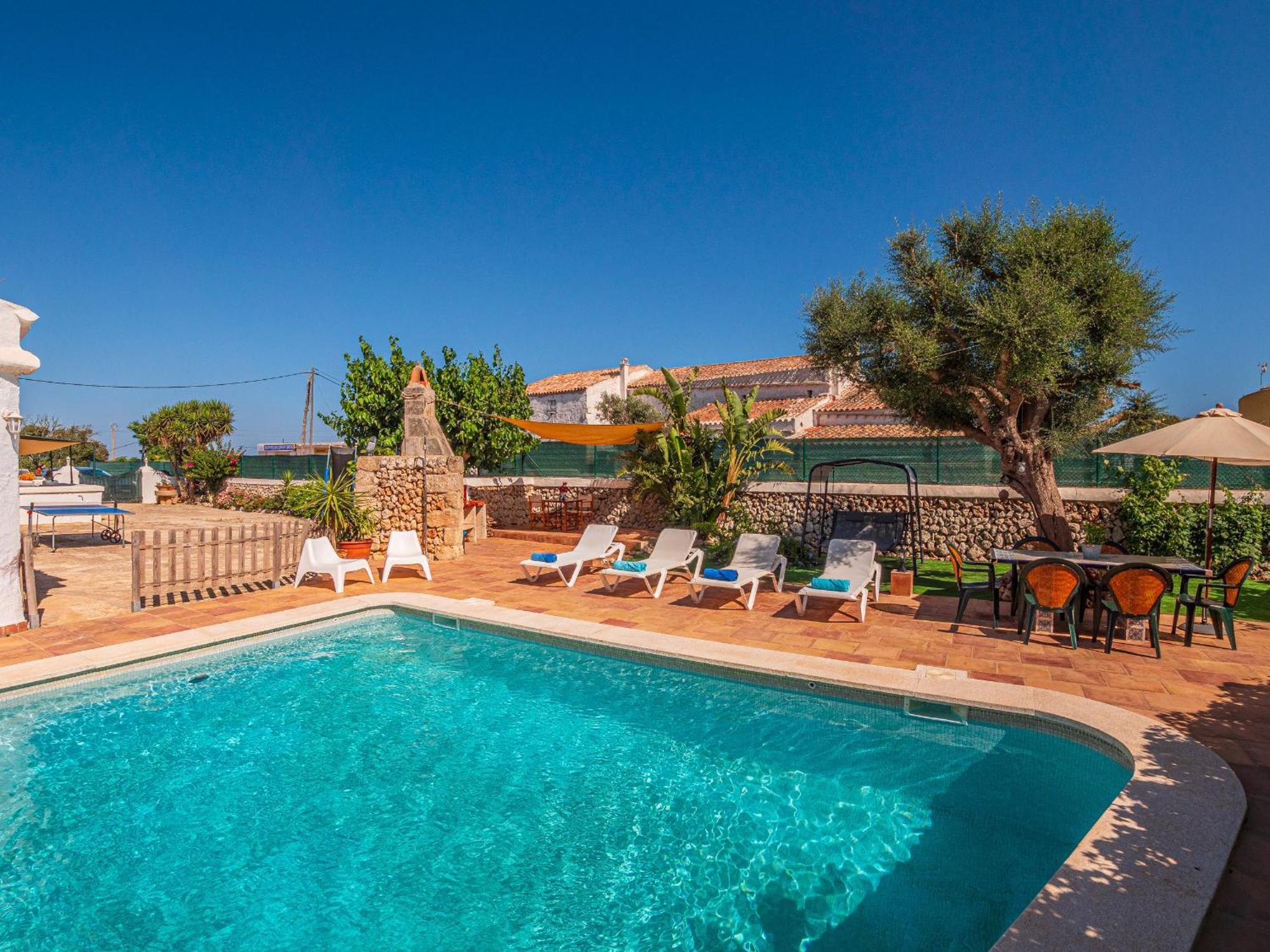 Casa Rural Menorquina Con Piscina Y Barbacoa سانت كليمنت المظهر الخارجي الصورة