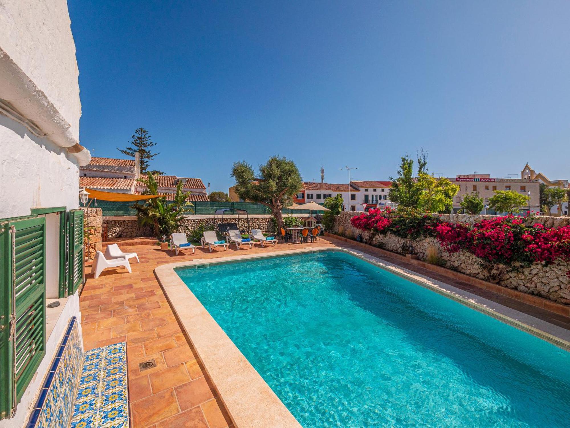 Casa Rural Menorquina Con Piscina Y Barbacoa سانت كليمنت المظهر الخارجي الصورة