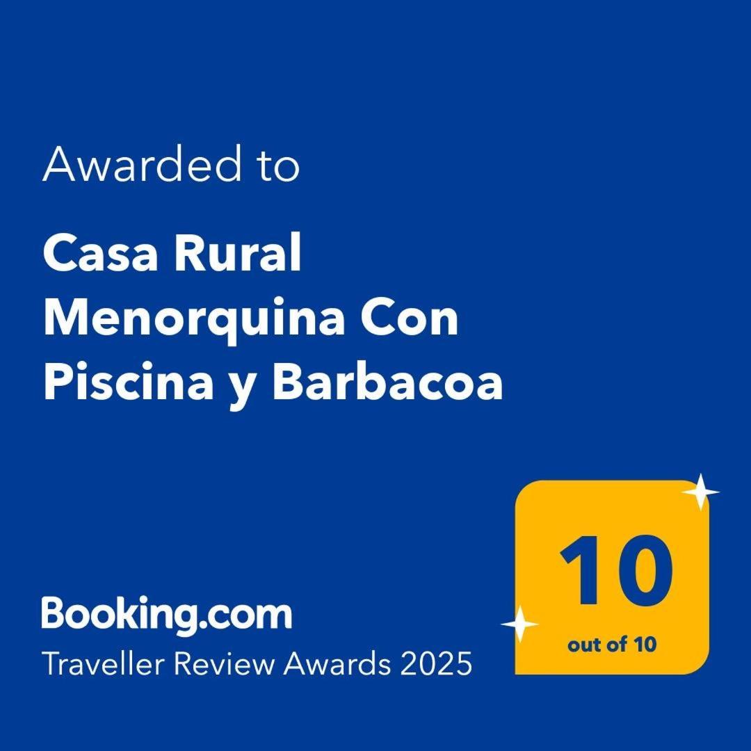 Casa Rural Menorquina Con Piscina Y Barbacoa سانت كليمنت المظهر الخارجي الصورة
